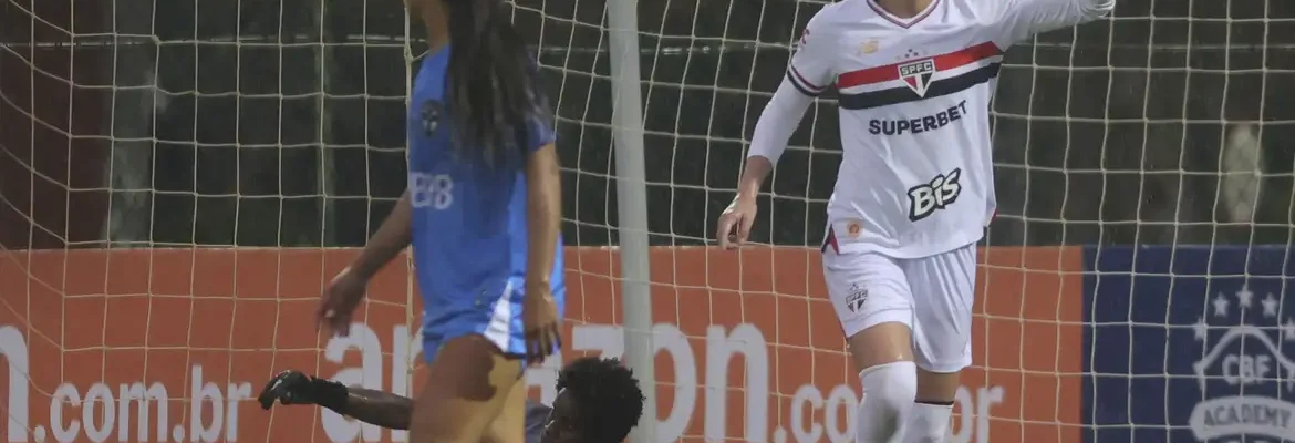 São Paulo goleia para assumir 3ª colocação do Brasileiro Feminino