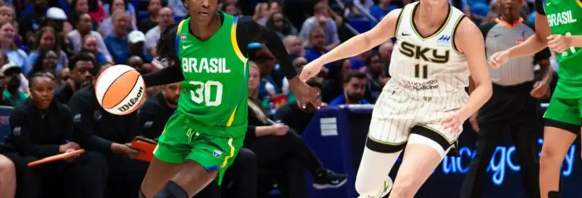 Em tour pelos EUA, seleção brasileira cai para o Chicago Sky, da WNBA