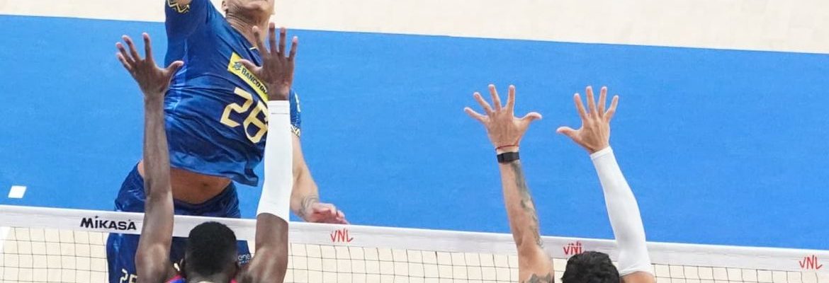 Brasil luta muito, mas é derrotado por Cuba na Liga das Nações