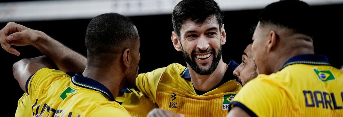 Vôlei: renovada, seleção masculina estreia 4ª feira na Liga das Nações