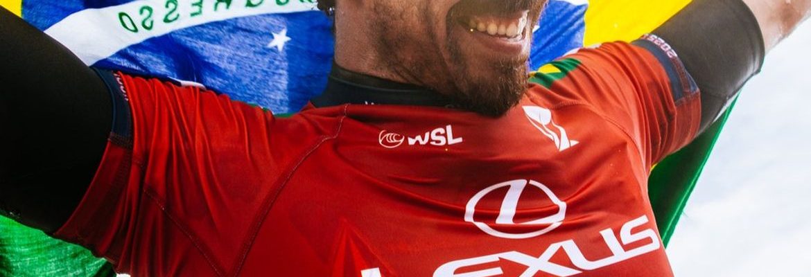 Yago Dora é campeão em Trestles, palco do surfe em Los Angeles 2028