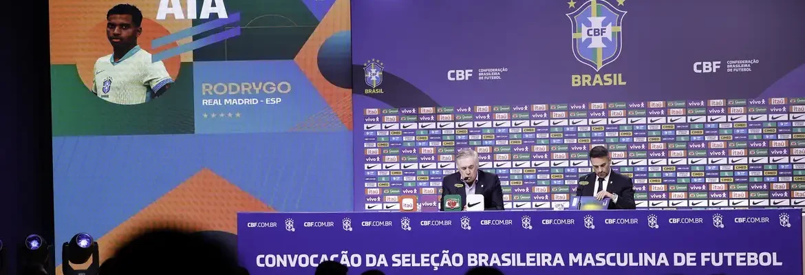 Carlo Ancelotti convoca seleção para amistosos contra Coreia e Japão