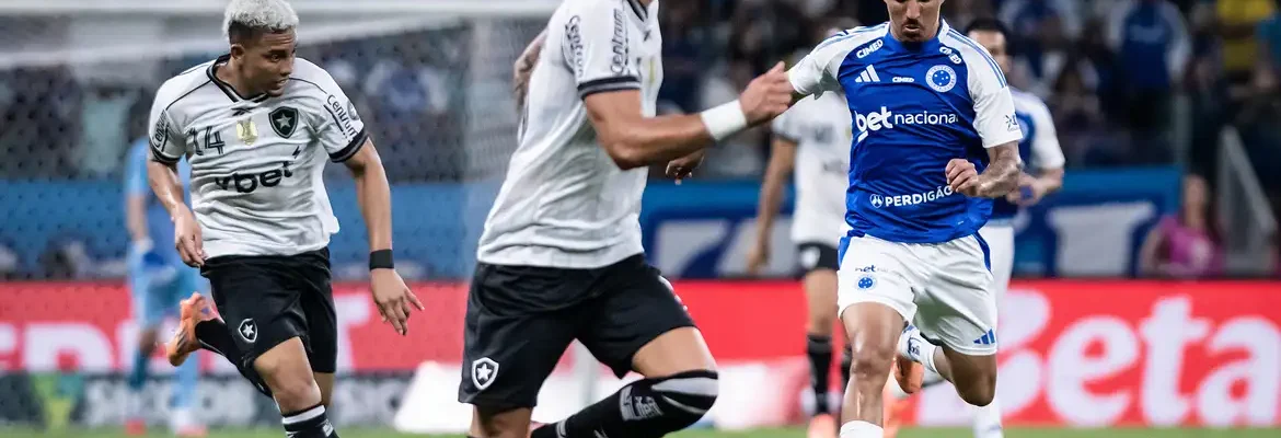 Brasileiro: Cruzeiro e Botafogo empatam no encerramento da 37ª rodada