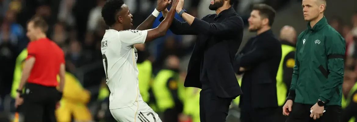 Vini Jr. comanda goleada do Real sobre Mônaco na Liga dos Campeões